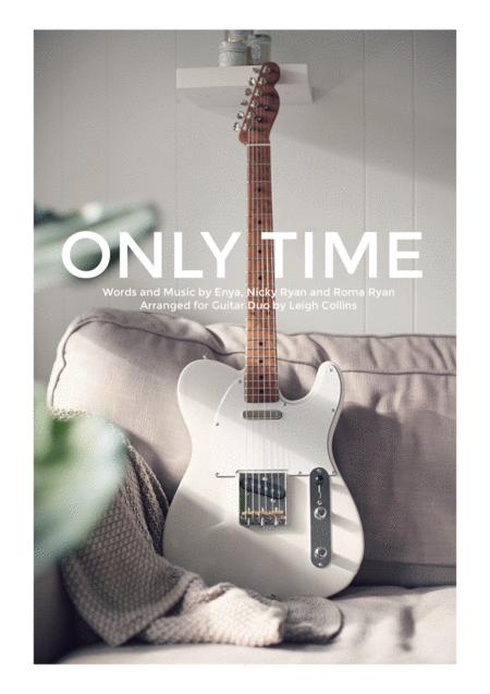 Only Time Enya Guitar Duo Sheet Music