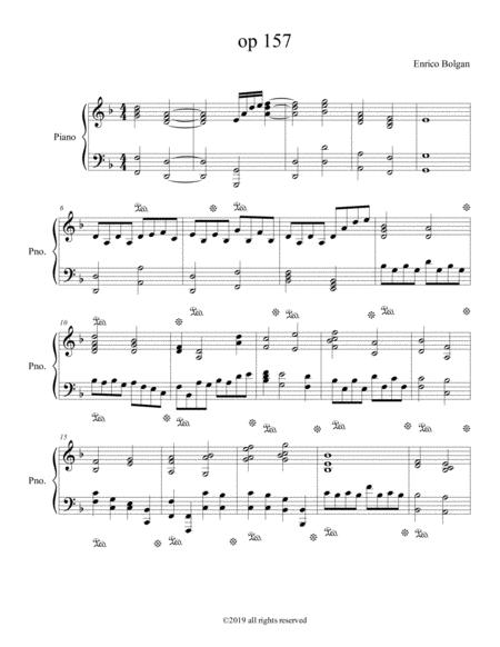 Free Sheet Music Op 158