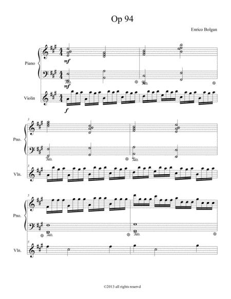 Free Sheet Music Op 94