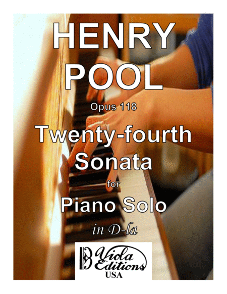 Opus 118 Twenty Fourth Sonata For Piano Solo In D La Sheet Music