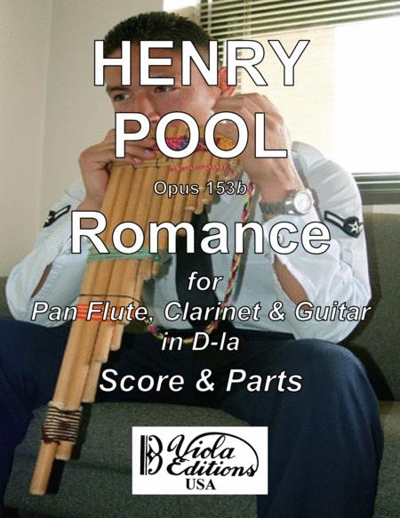 Free Sheet Music Opus 153b Romance For Pan Flute Clarinet Guitar In D La