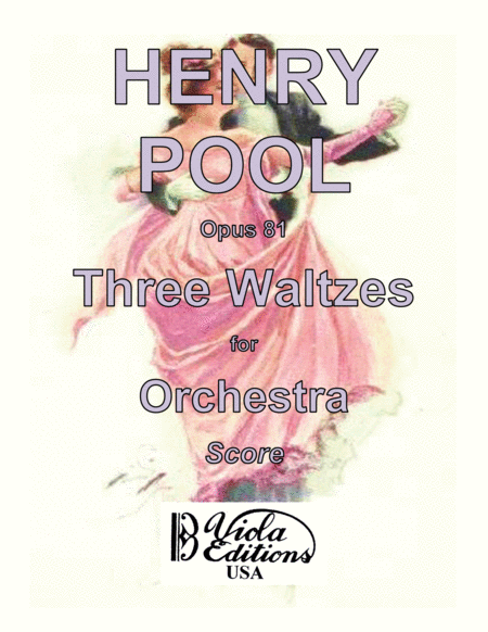 Opus 81 Three Waltzes For Orchestra Score Sheet Music