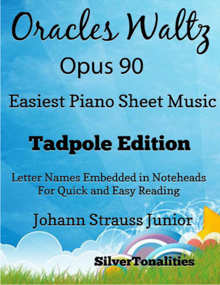 Oracles Waltz Opus 90 Easiest Piano Sheet Music Tadpole Edition Sheet Music