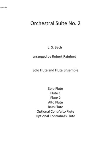 Free Sheet Music Orchestral Suite No 2