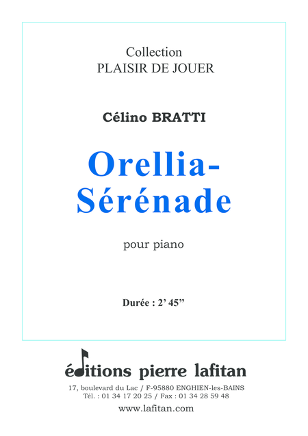 Free Sheet Music Orellia Srnade