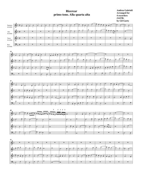 Free Sheet Music Organ Sonata