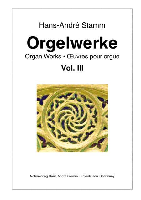 Organ Works Vol 3 Sheet Music