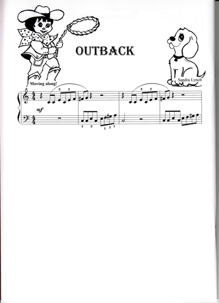 Free Sheet Music Outback