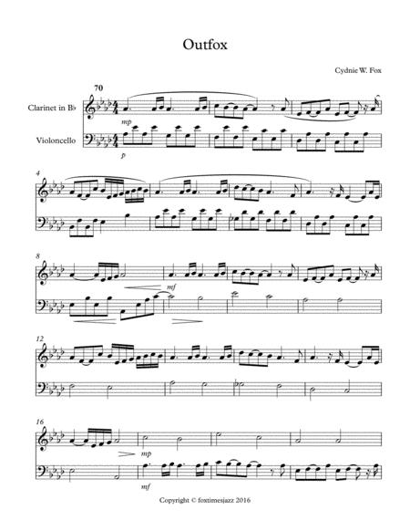 Free Sheet Music Outfox