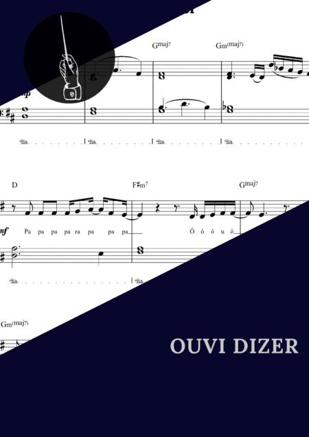 Ouvi Dizer Advanced Sheet Music