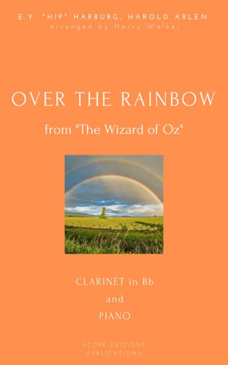 Over The Rainbow For Clarinet In Bb And Piano Sheet Music