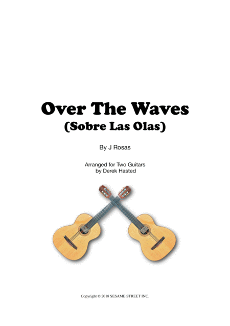 Over The Waves 2 Guitars Sheet Music