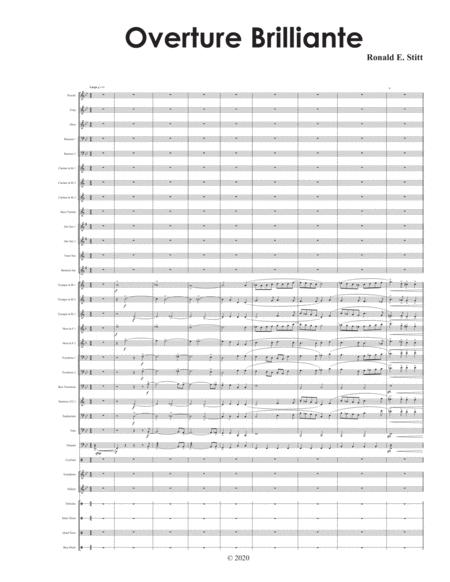 Free Sheet Music Overture Brilliante