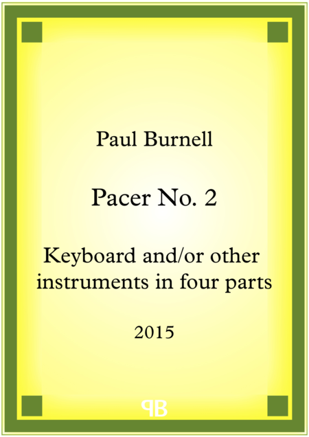 Free Sheet Music Pacer No 2