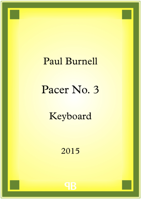 Pacer No 3 Sheet Music