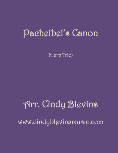 Pachelbels Canon Arranged For Harp Trio Sheet Music