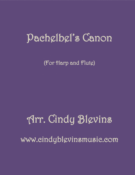 Pachelbels Canon In D In G Arranged For Harp And Flute Sheet Music