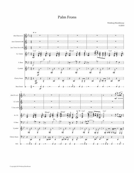 Palm Frons Sheet Music