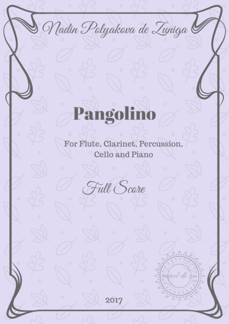 Pangolino Score Sheet Music