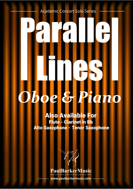 Free Sheet Music Parallel Lines Oboe Piano