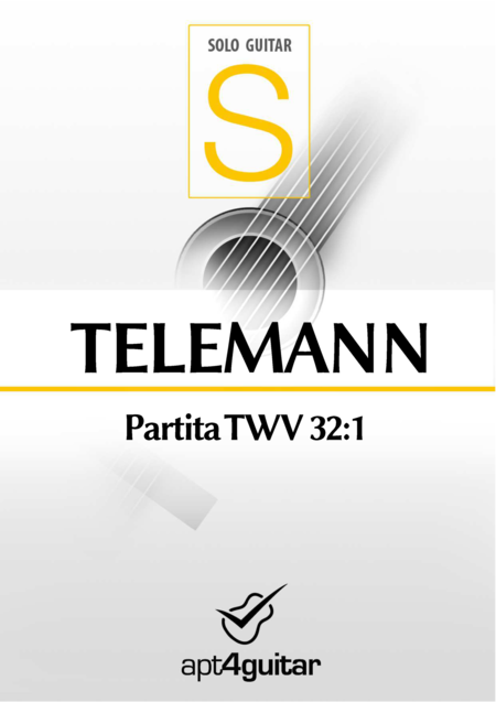 Partita Twv 32 1 Sheet Music