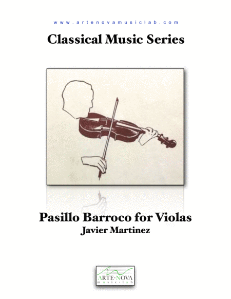 Pasillo Barroco For Violas Sheet Music