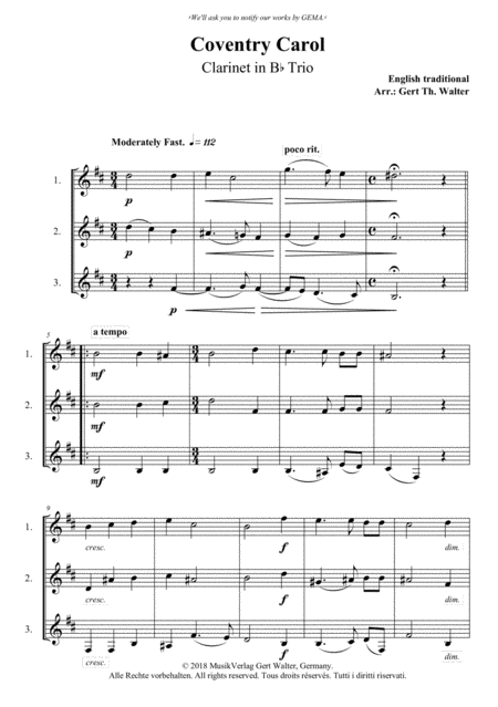 Pastorale String Quartet Sheet Music