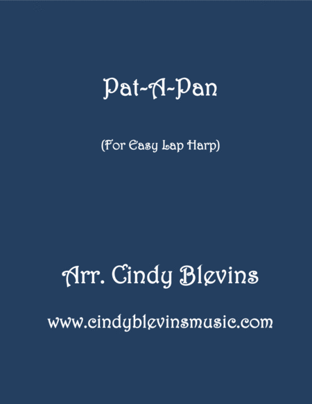 Pat A Pan Arranged For Easy Lap Harp Sheet Music