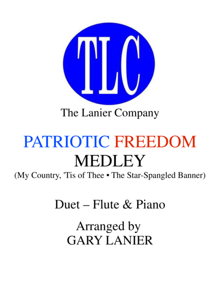 Free Sheet Music Patriotic Freedom Medley Duet Flute And Piano Score And Parts
