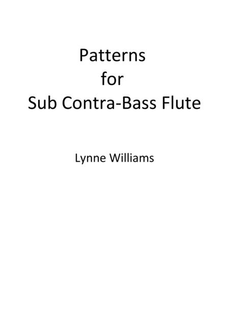 Free Sheet Music Patterns For Sub Contrabass Flute