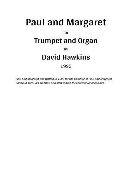 Paul And Margaret Sheet Music