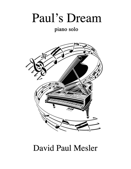 Free Sheet Music Pauls Dream