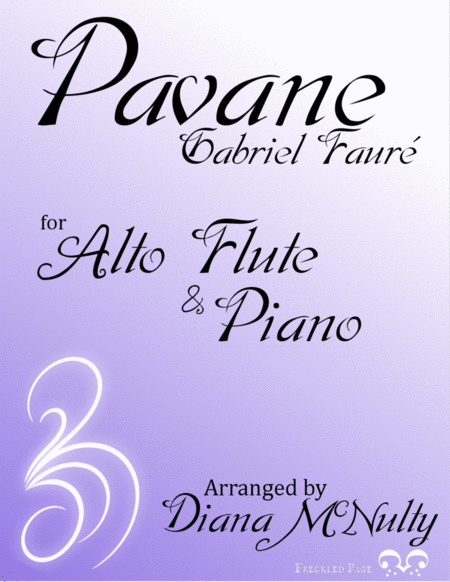 Free Sheet Music Pavane Op 50 For Alto Flute And Piano