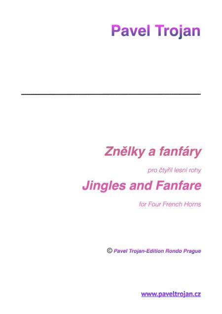 Free Sheet Music Pavel Trojan Jingles And Fanfare For Four French Horns