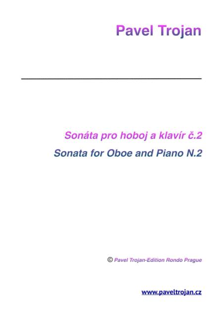 Free Sheet Music Pavel Trojan Sonata For Oboe Nad Piano N 2