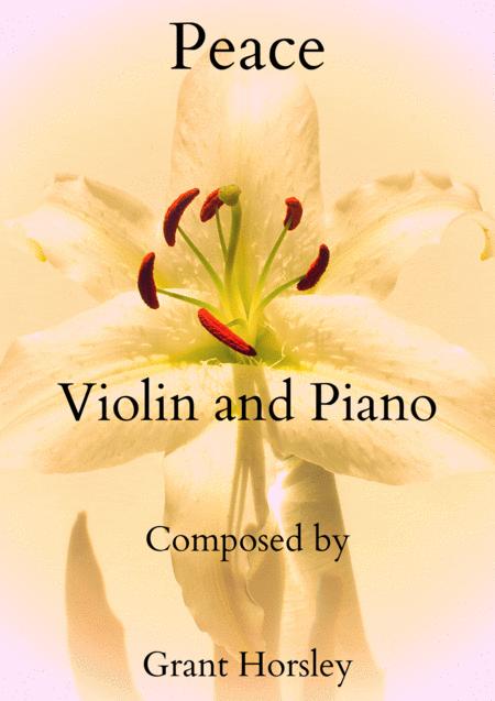 Free Sheet Music Peace For Violin And Piano Intermediate