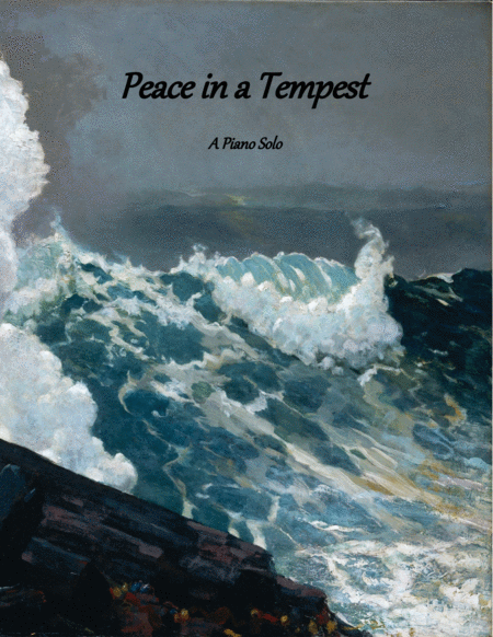 Free Sheet Music Peace In A Tempest