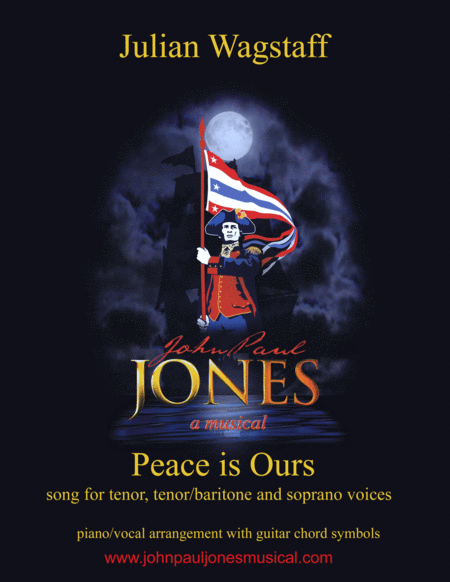 Free Sheet Music Peace Is Ours Song From The Musical John Paul Jones