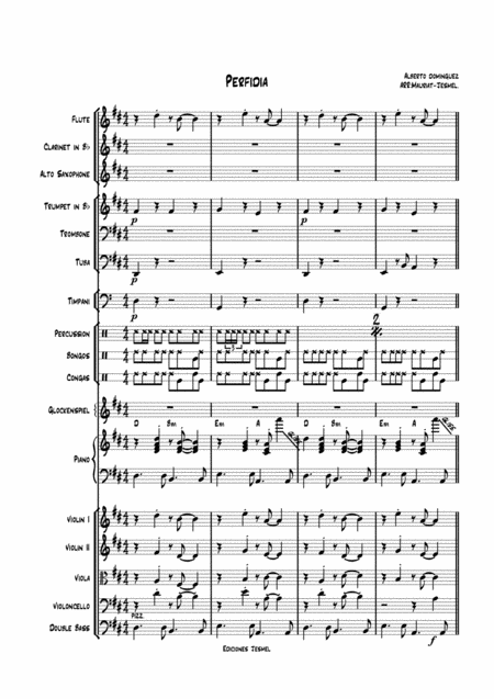 Perfidia Sheet Music