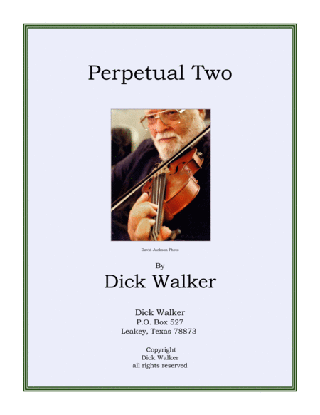 Perpetual Two Sheet Music