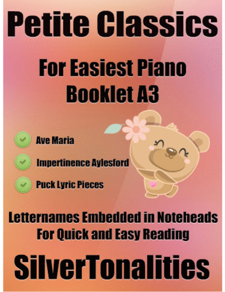 Petite Classics For Easiest Piano Booklet A3 Sheet Music