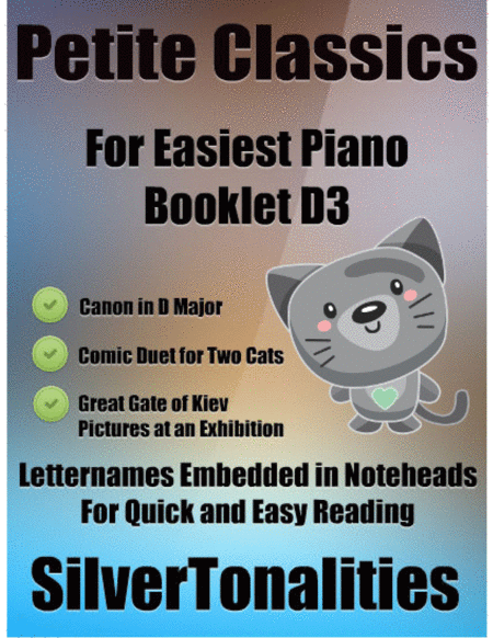 Petite Classics For Easiest Piano Booklet D3 Sheet Music