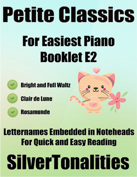 Free Sheet Music Petite Classics For Easiest Piano Booklet E2