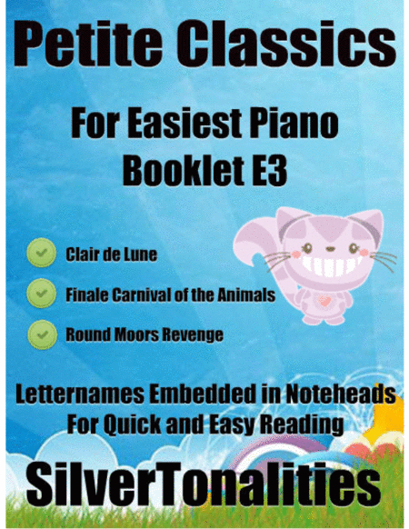 Petite Classics For Easiest Piano Booklet E3 Sheet Music