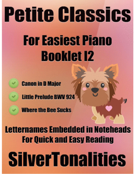 Petite Classics For Easiest Piano Booklet I2 Sheet Music