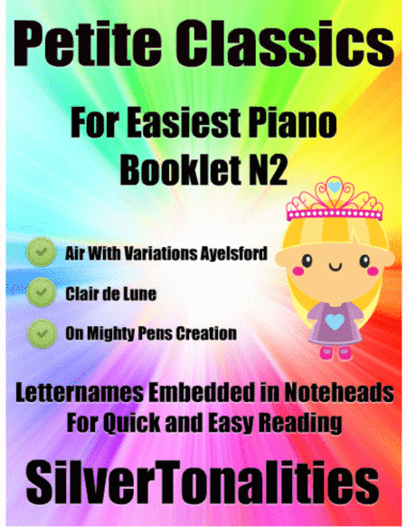 Petite Classics For Easiest Piano Booklet N2 Sheet Music