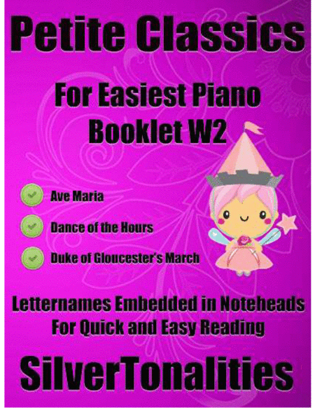 Petite Classics For Easiest Piano Booklet W2 Sheet Music