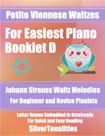 Free Sheet Music Petite Viennese Waltzes For Easiest Piano Booklet D