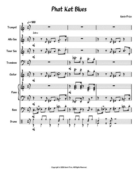 Phat Kat Blues Sheet Music