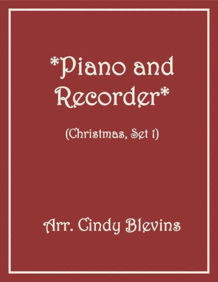 Piano And Recorder Christmas Set 1 Sheet Music